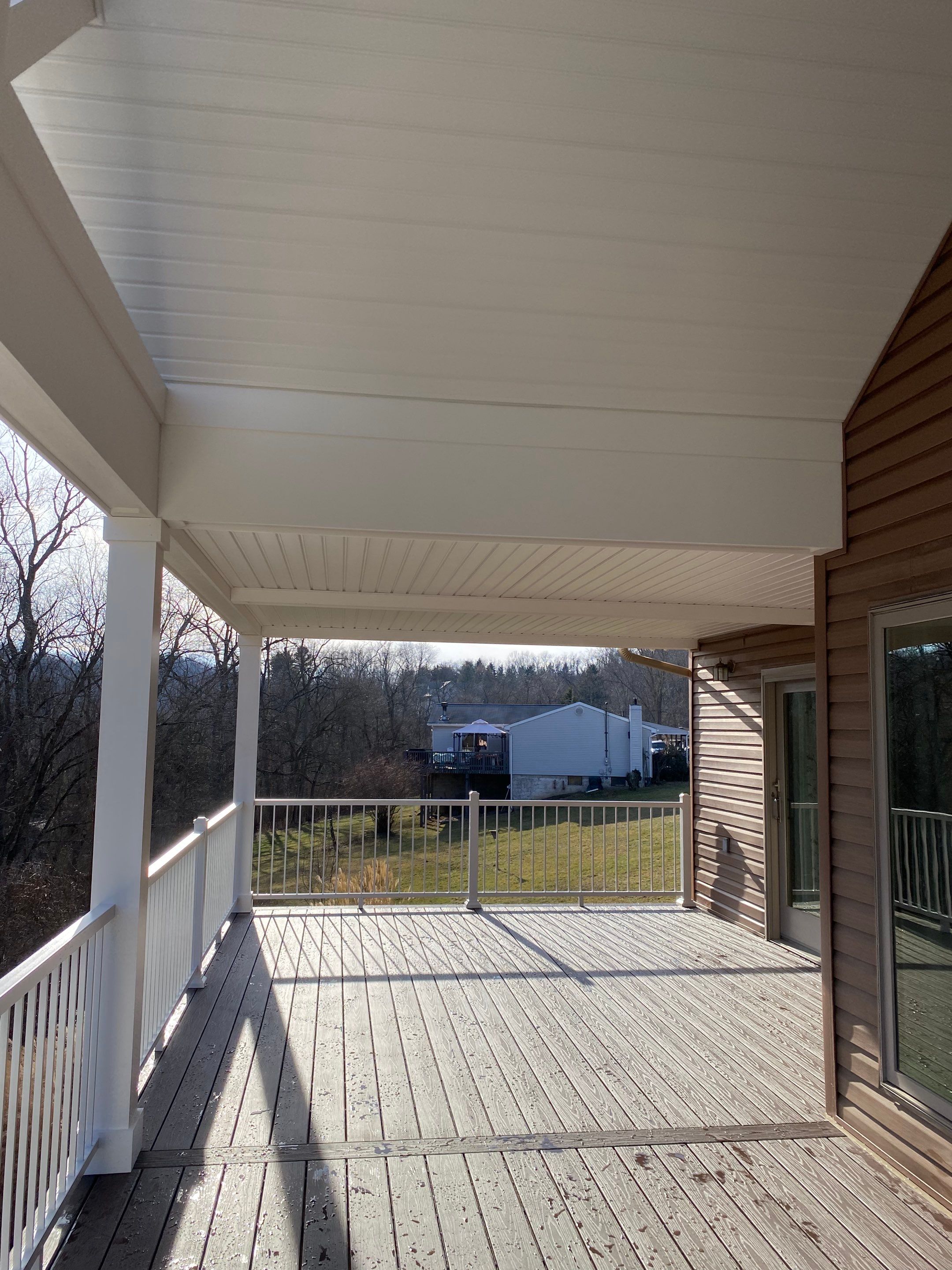 Deck and Roof Build by Cousins Roofing Siding & Decks