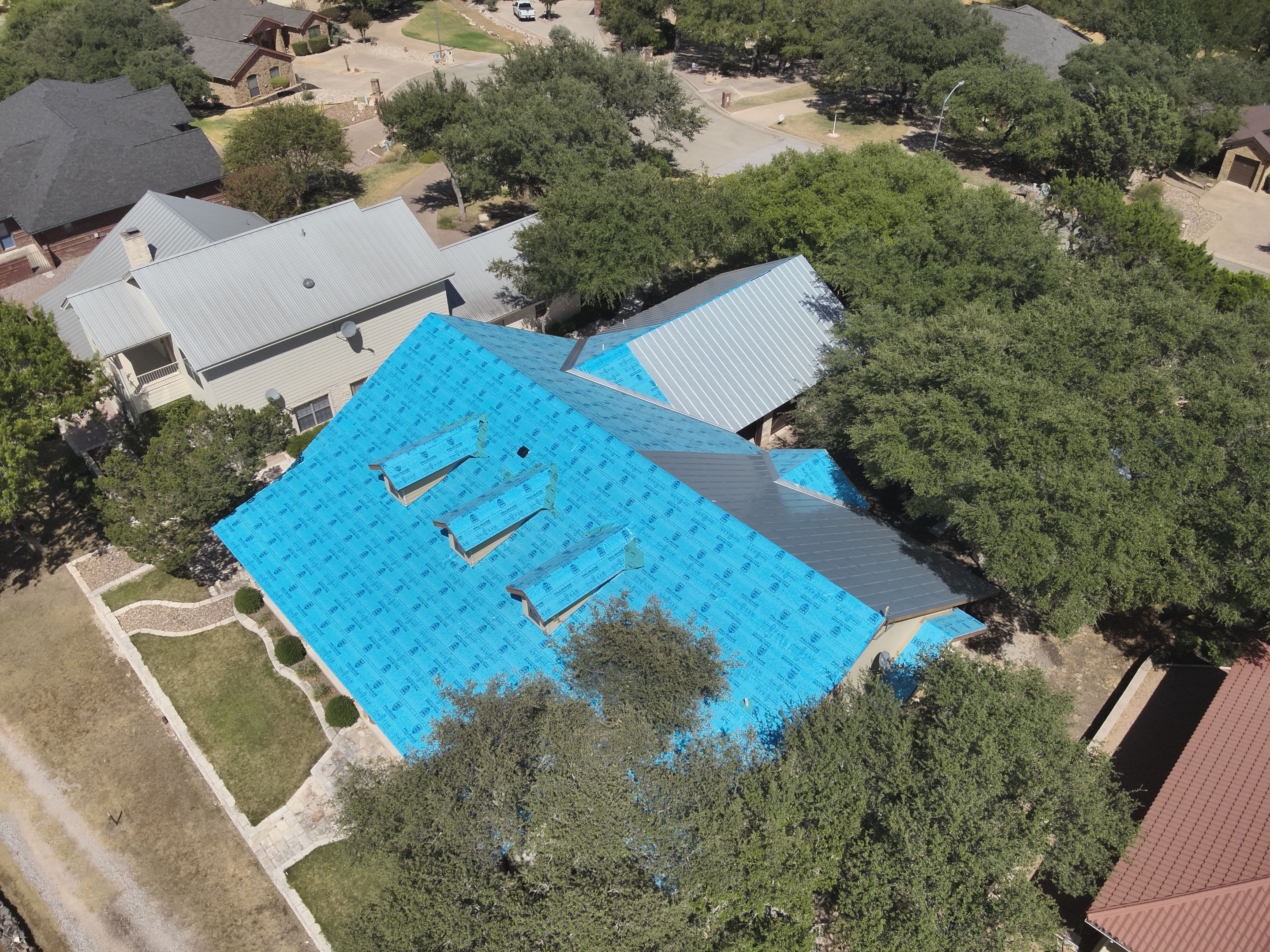 Metal Roof Replacement in Burnet, TX by Action Exteriors Austin