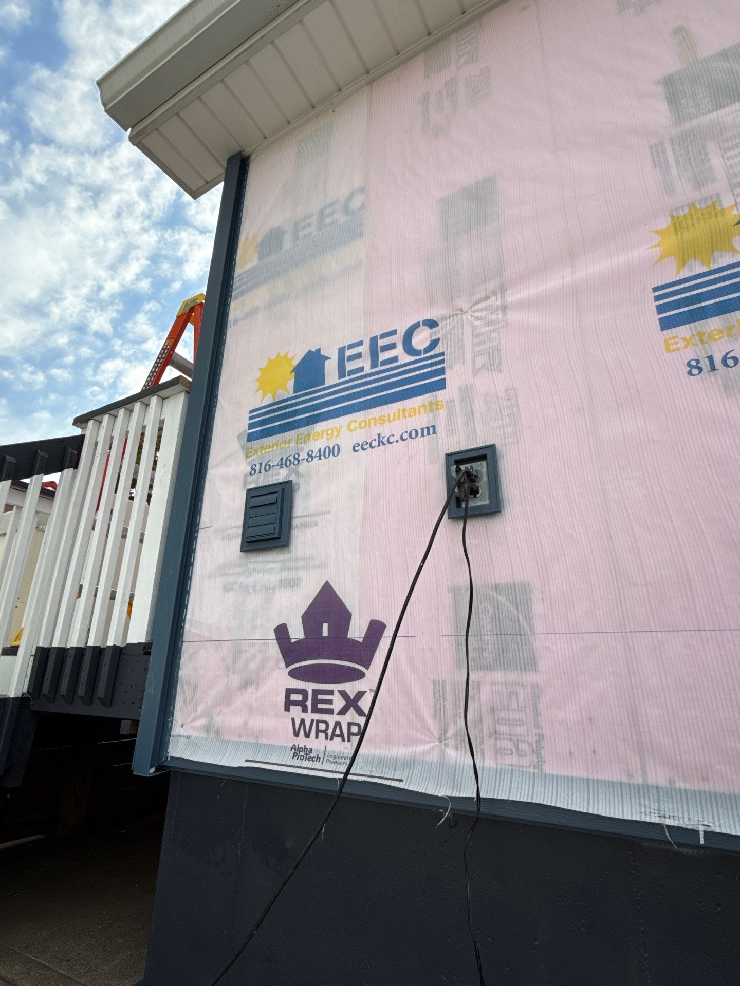 Out with the Old , in with the Blue  by EEC  Windows, Siding & Roofing 