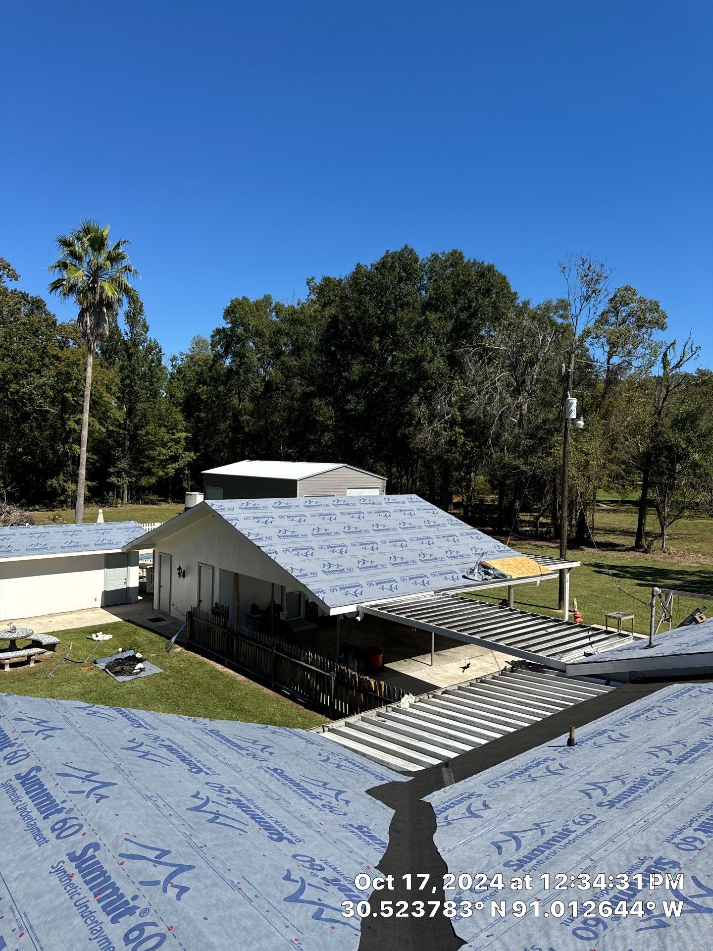 Residential Roofing Installation using Atlas Pinnacle Pristine Coastal Granite  by Top Team Construction