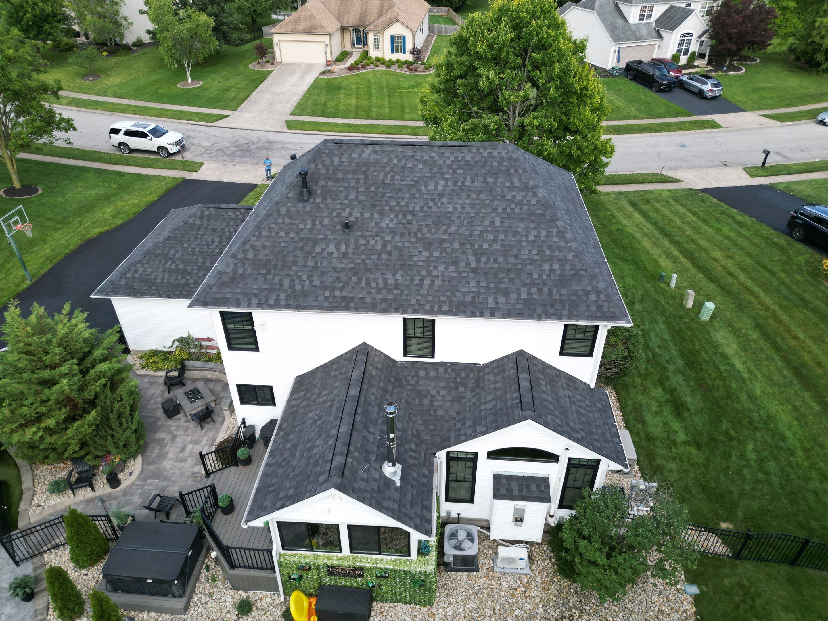 Fulll Roof Replacement. by Woodring Gutters & Contracting 