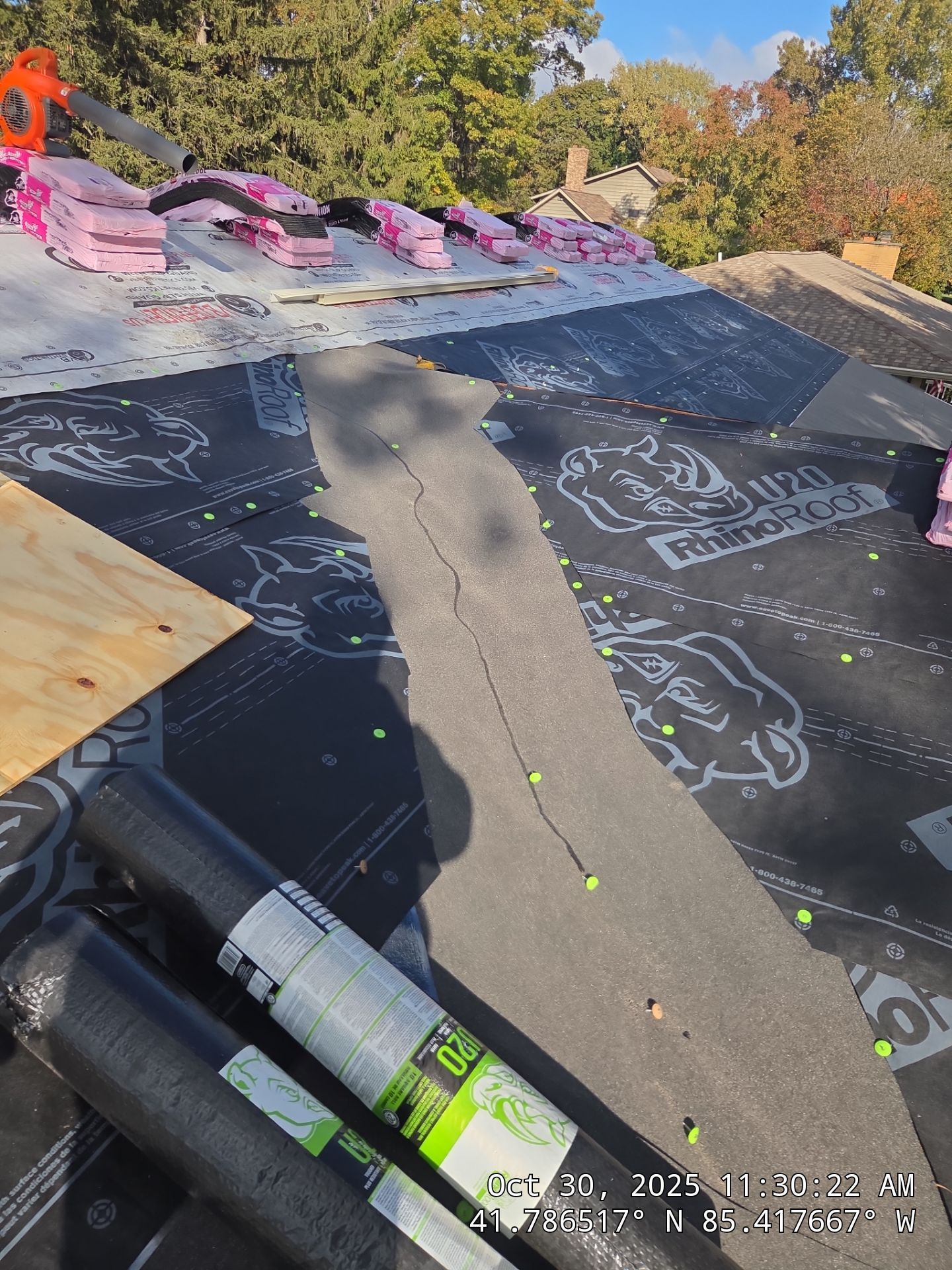 Project in Sturgis by Better Way Roofing LLC