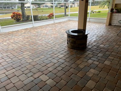 Patio using Concrete Sealant