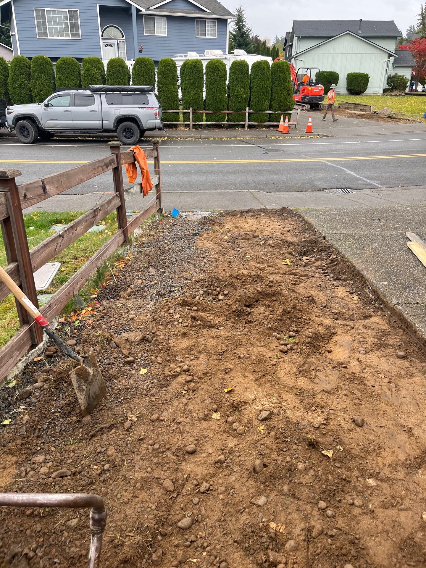 Custom Aggregate Walkway | Marysville  by Jireh Asphalt & Concrete Inc 