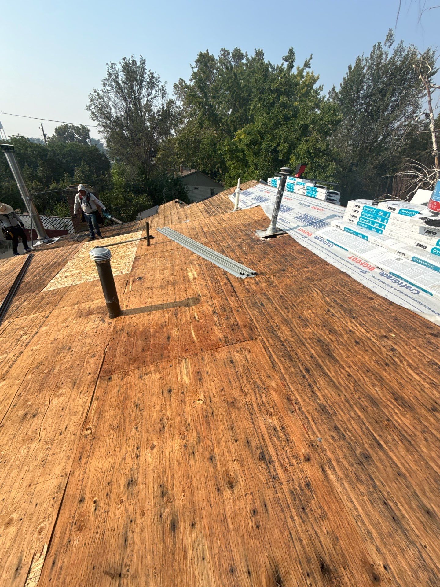 Parma Residential Roof Replacement with Gray Architectural Shingles by Olive Roofing