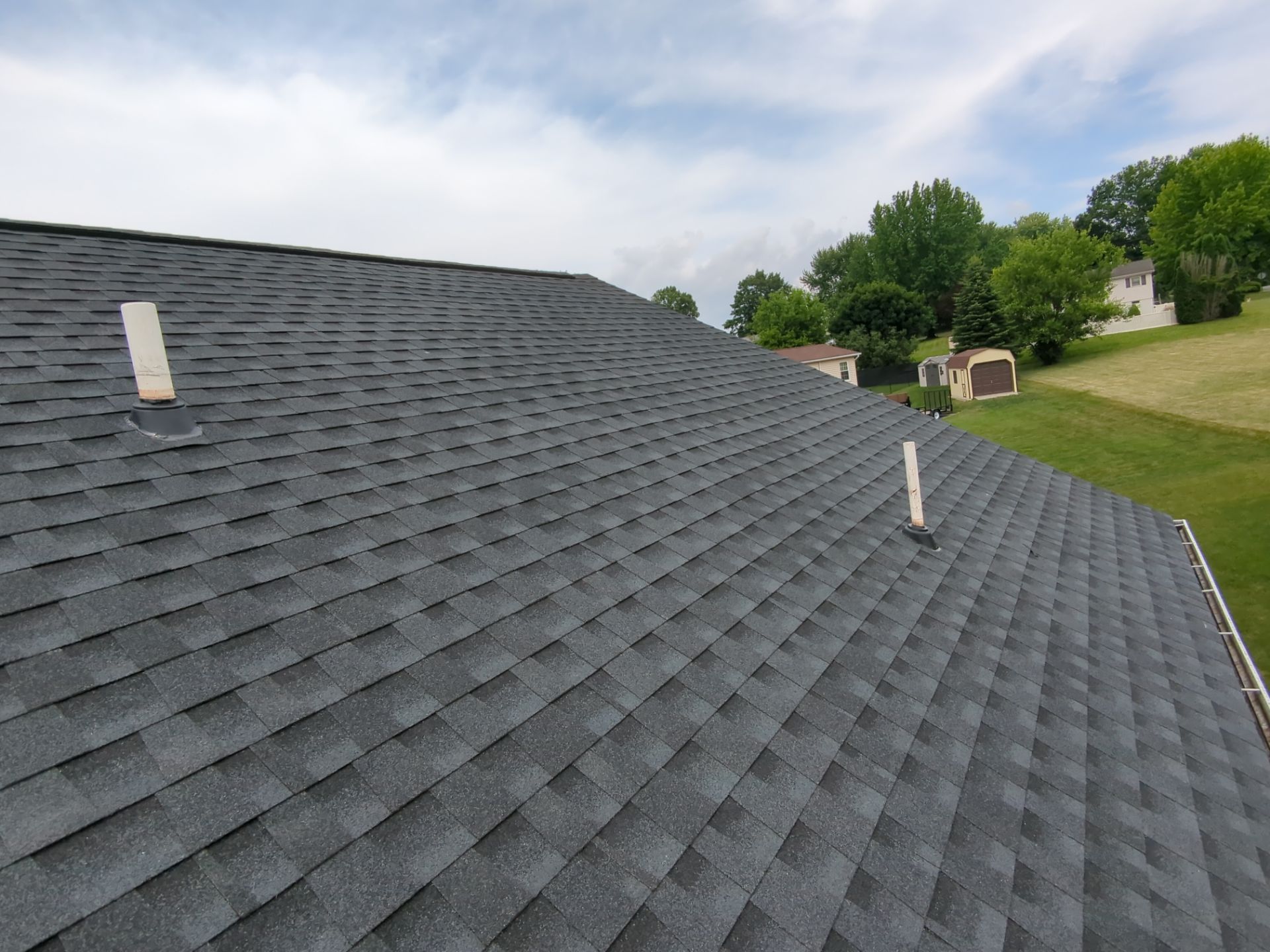 GAF Roof and ProVia Door Upgrade by Esh Builders