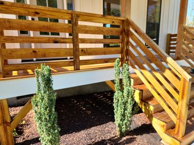 Deck and Fence using Wood Sealant