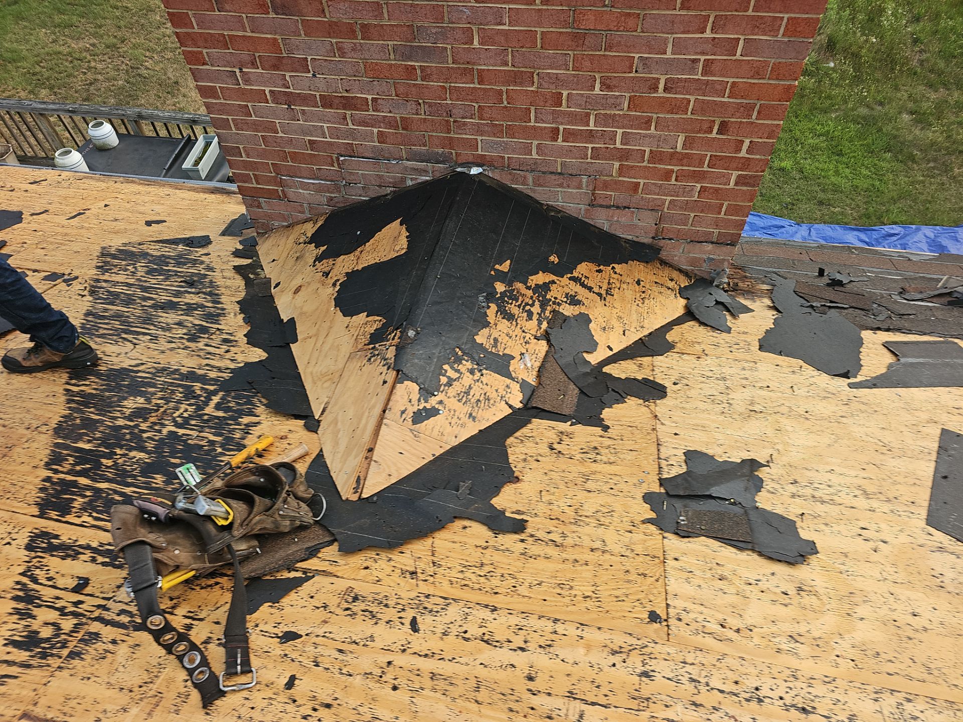 Roof Replacement - Colonial Slate by Winchester Roofing