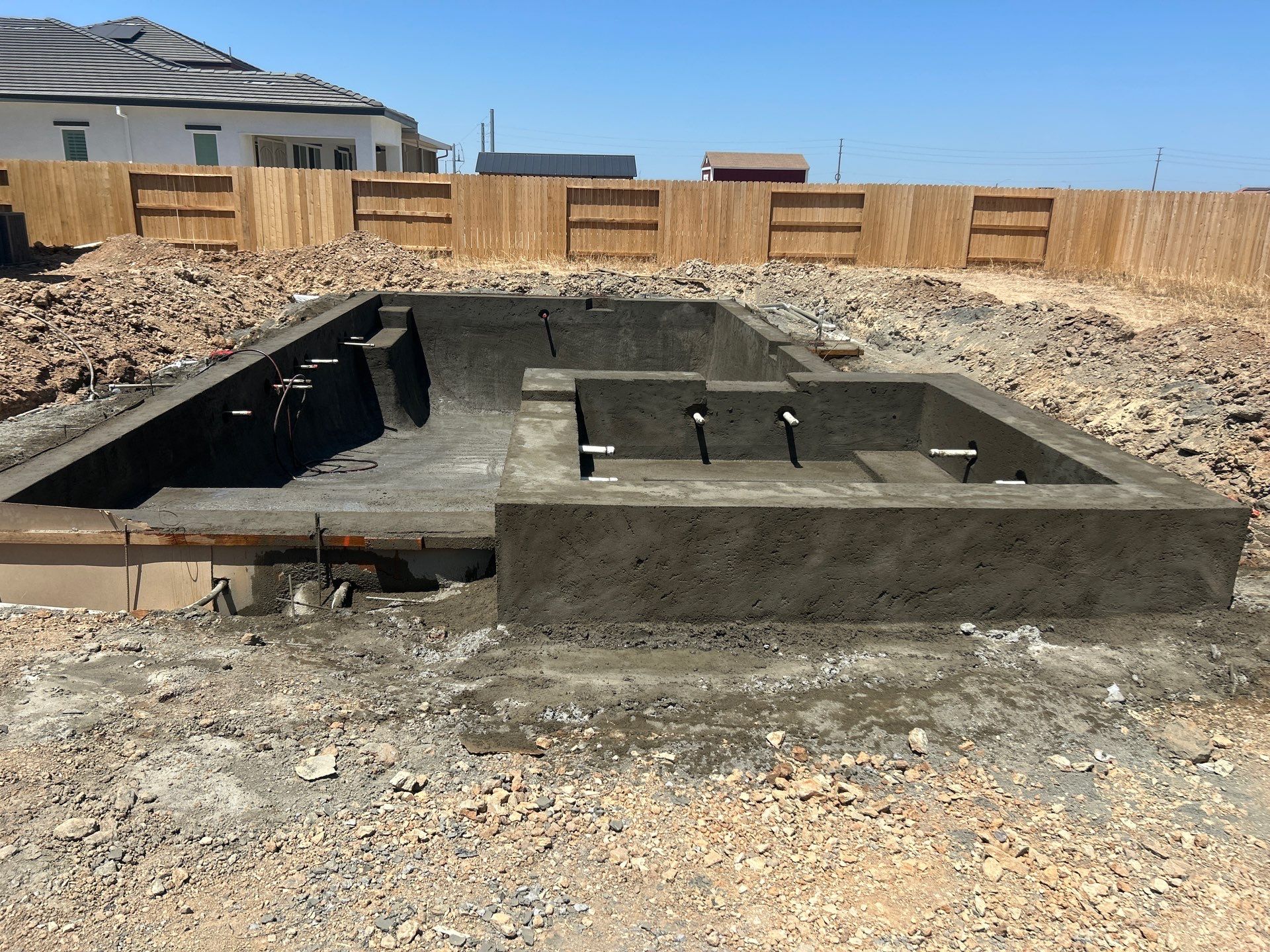New Pool 18X36 by Dolphin Pools and Spas