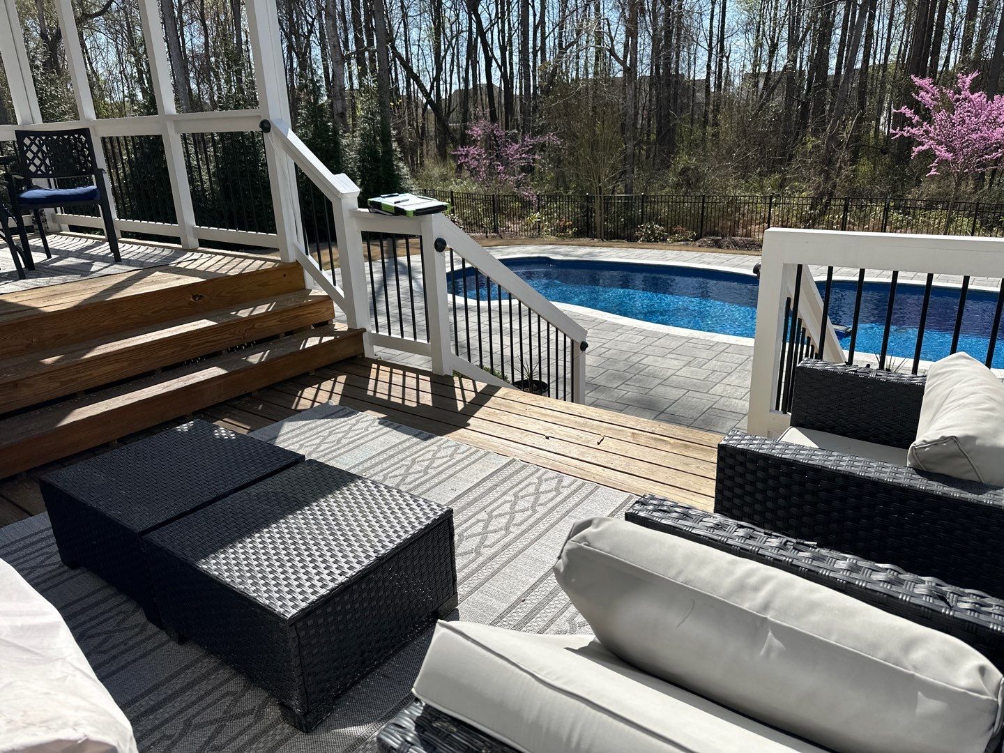 Weathered Deck using AcryFin by DuraSeal