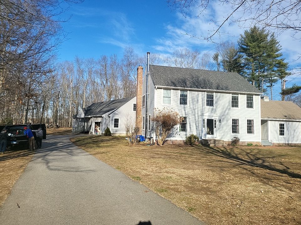 Residential Roofing Installation using Owens Corning TruDefinition Williamsburg slate by A Plus Exterior