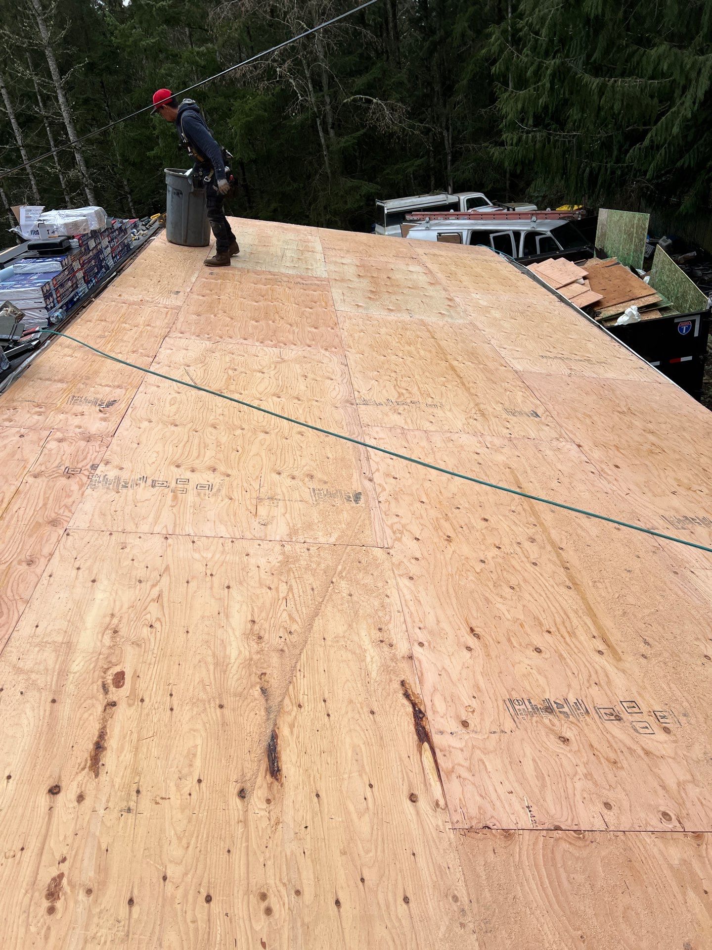 Residential Roofing Installation using GAF HDZ Shingles by Roofing Formula LLC
