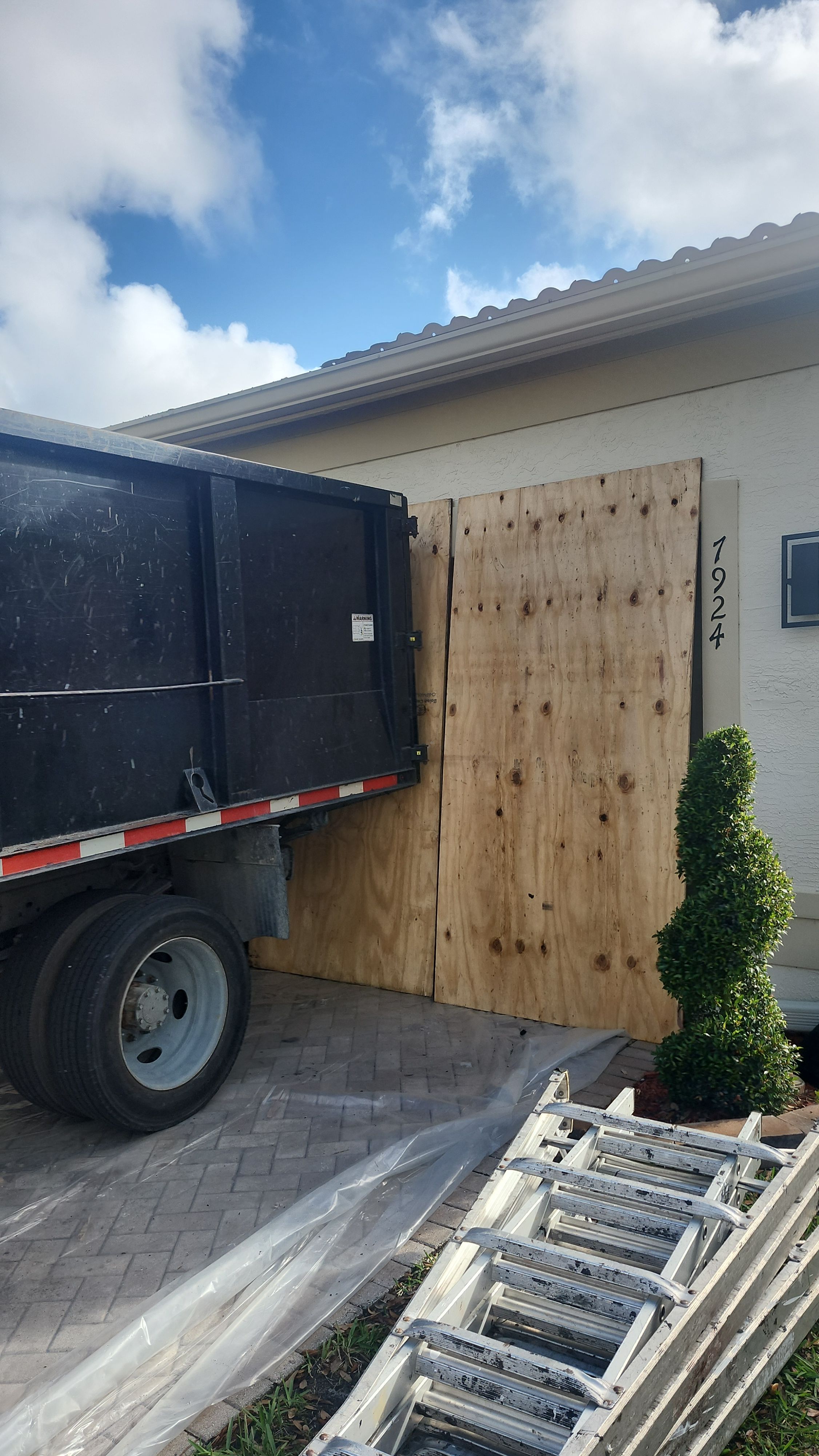 Full Concrete S-Tile Roof Replacement and Deck Repair in Wellington by Aastro Roofing