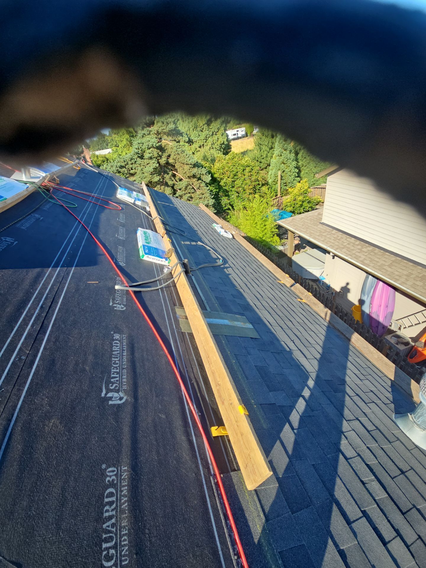 Project in Oregon City by Tom Leach Roofing