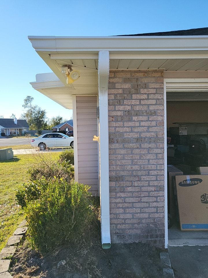 Gutter Installation using K-Style Seamless Gutters by Gutter Professors
