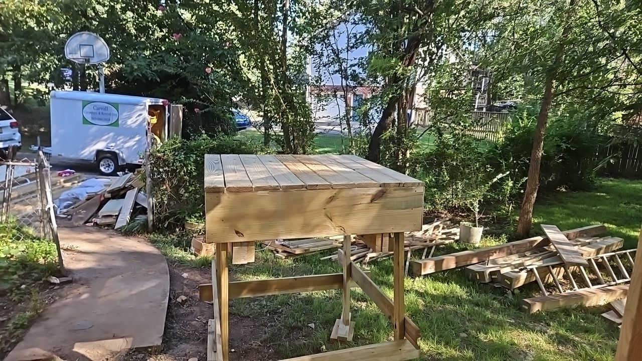 Russet Cove Circle - Deck Installation by Pillar and Pine