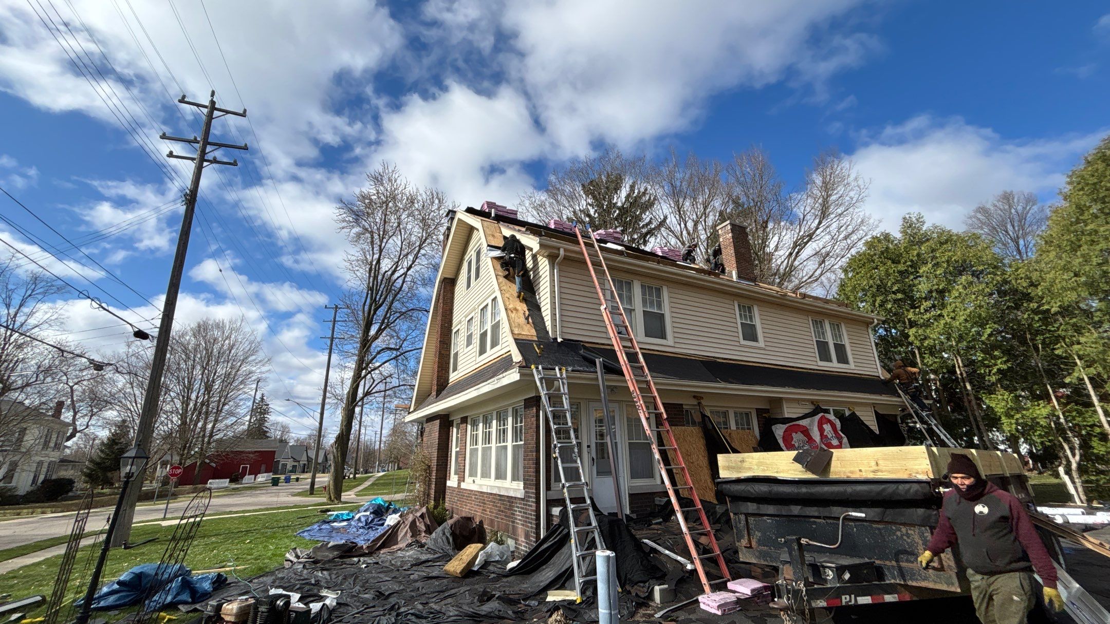 Roof Replacement using Owens Corning Summer Harvest by 180 Contractors