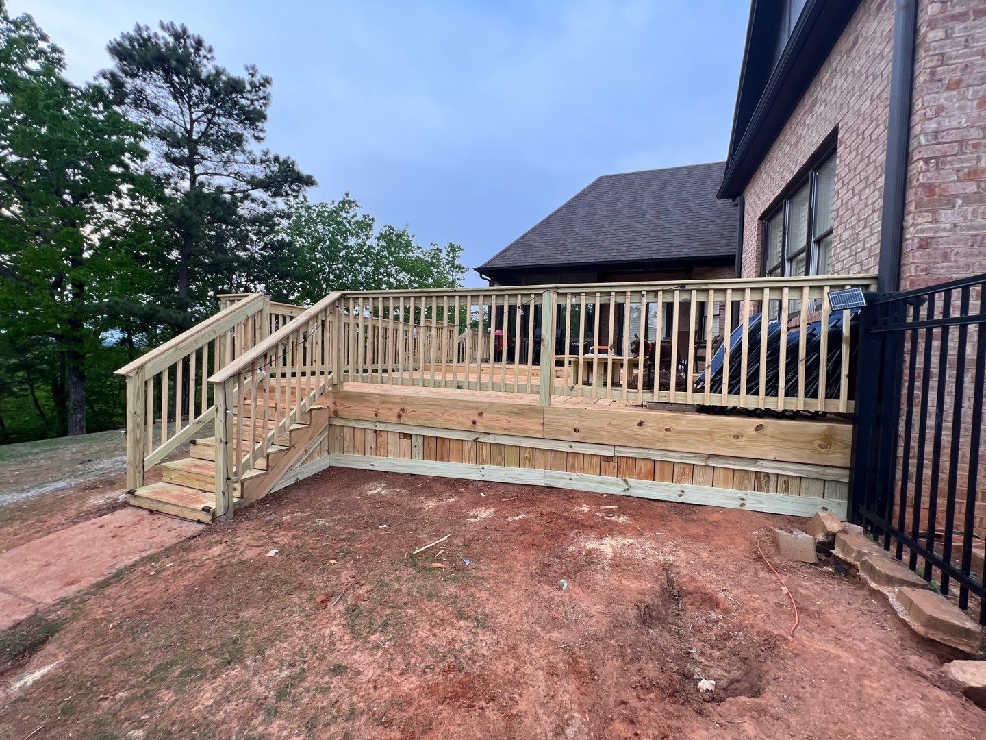 Scout Ridge - Deck Installation  by Pillar and Pine