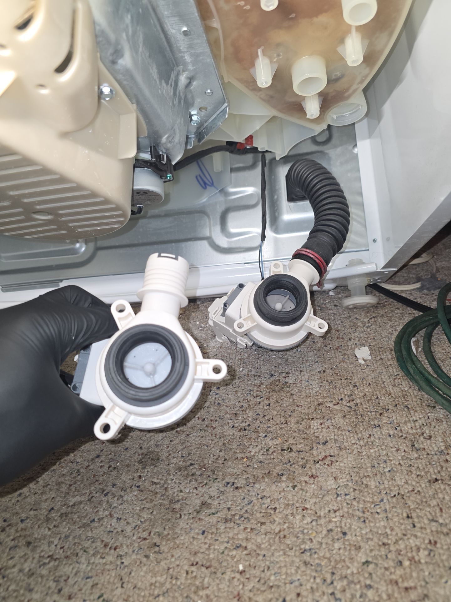 Maytag Washing Machine Drain Pump Replacement in Orlando Florida by AMB-WORKS APPLIANCE REPAIR