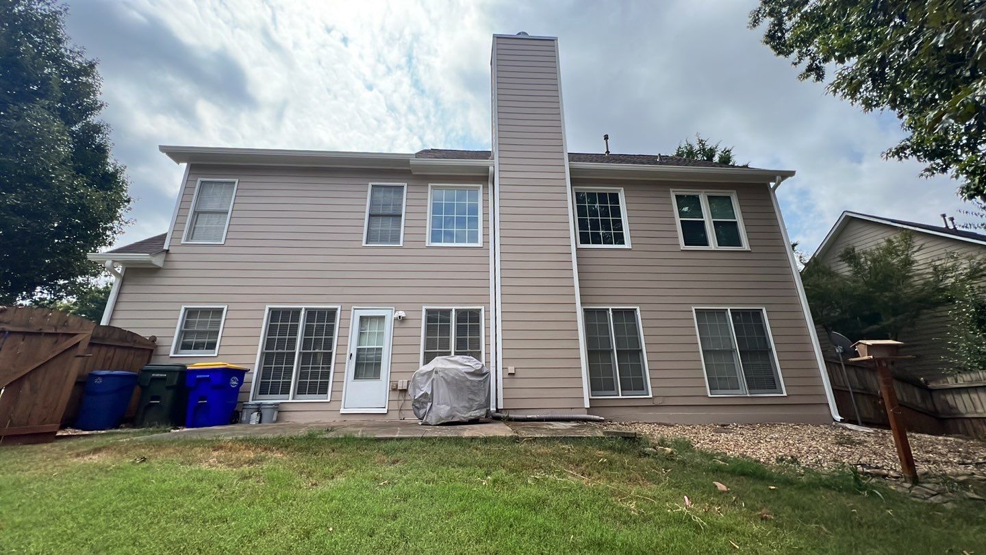 Full Exterior House Painting and Trim Refresh in Acworth by Swift Home Renovations
