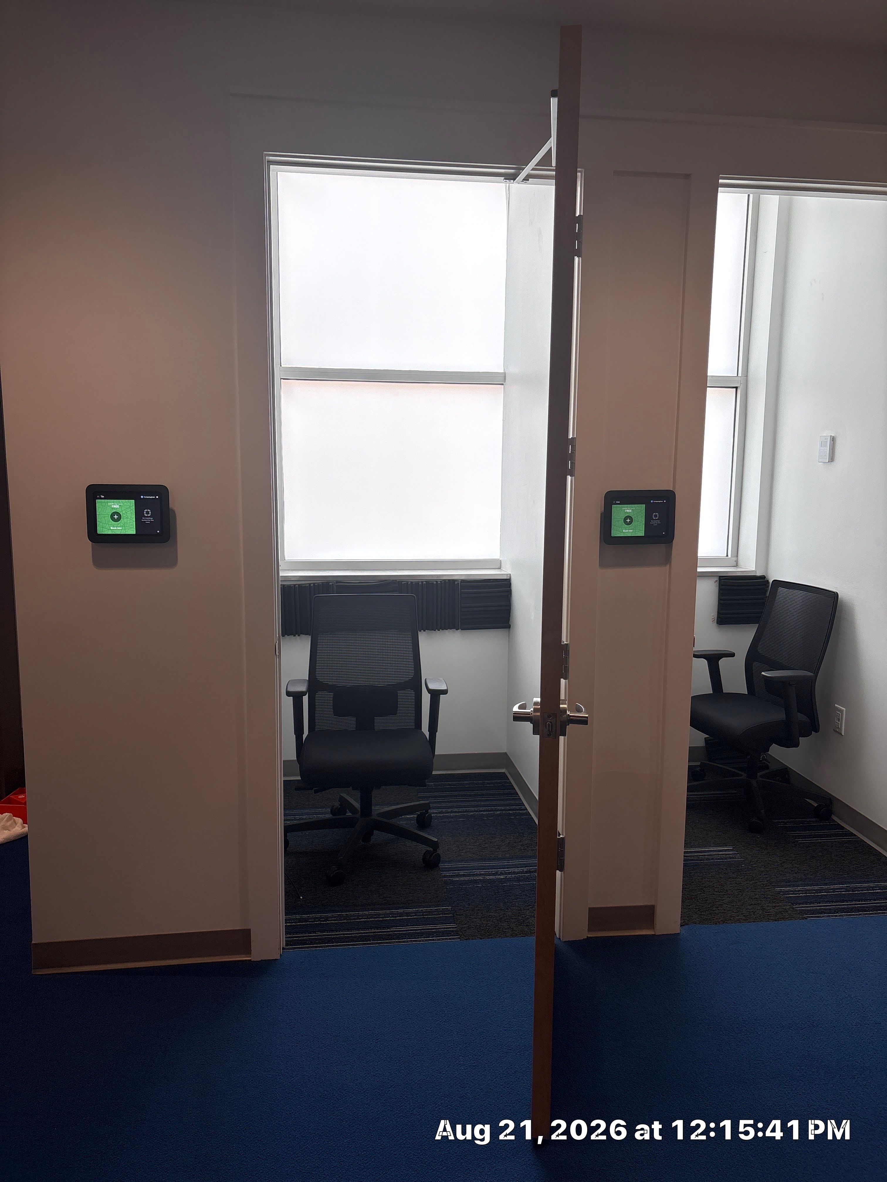 Lincoln Corporate Office Build-Out with Slatted Partitions and Acoustic Baffles by CompanyCam Sales Demo