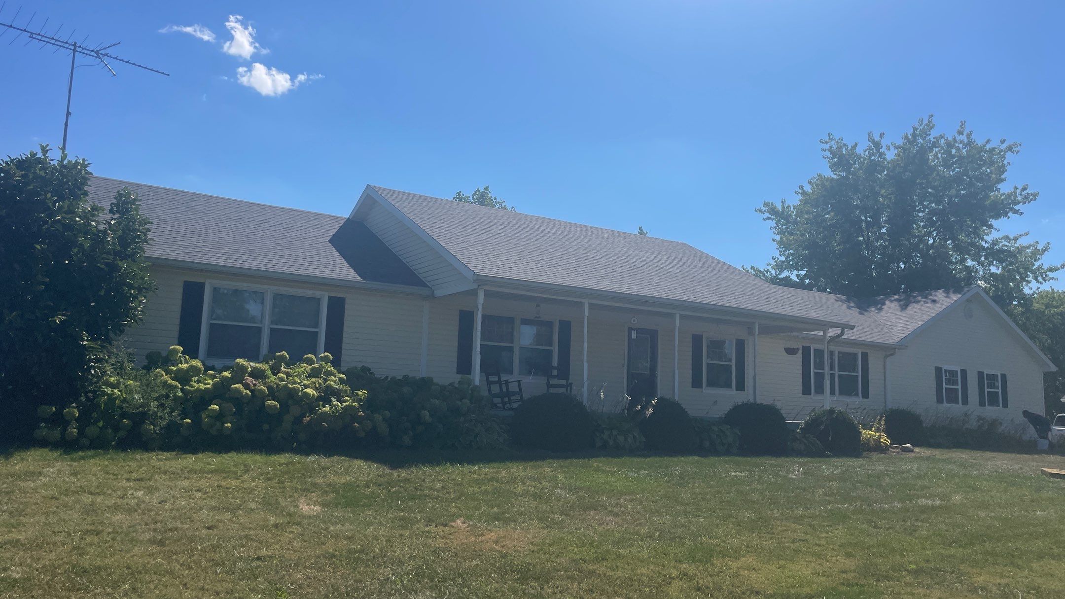 Project in Farmland, IN by Rodeffer Roofing INC
