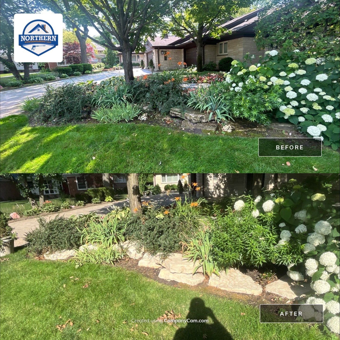 Brick paver clean, sand and seal.  using Surebond SB-1300 by Northern Power Washing LLC.