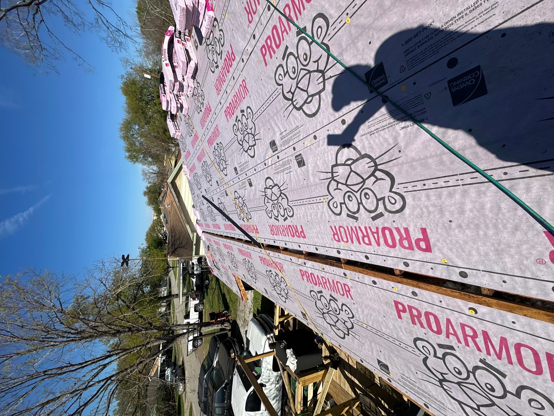 Project in Houston by Motion Roofing