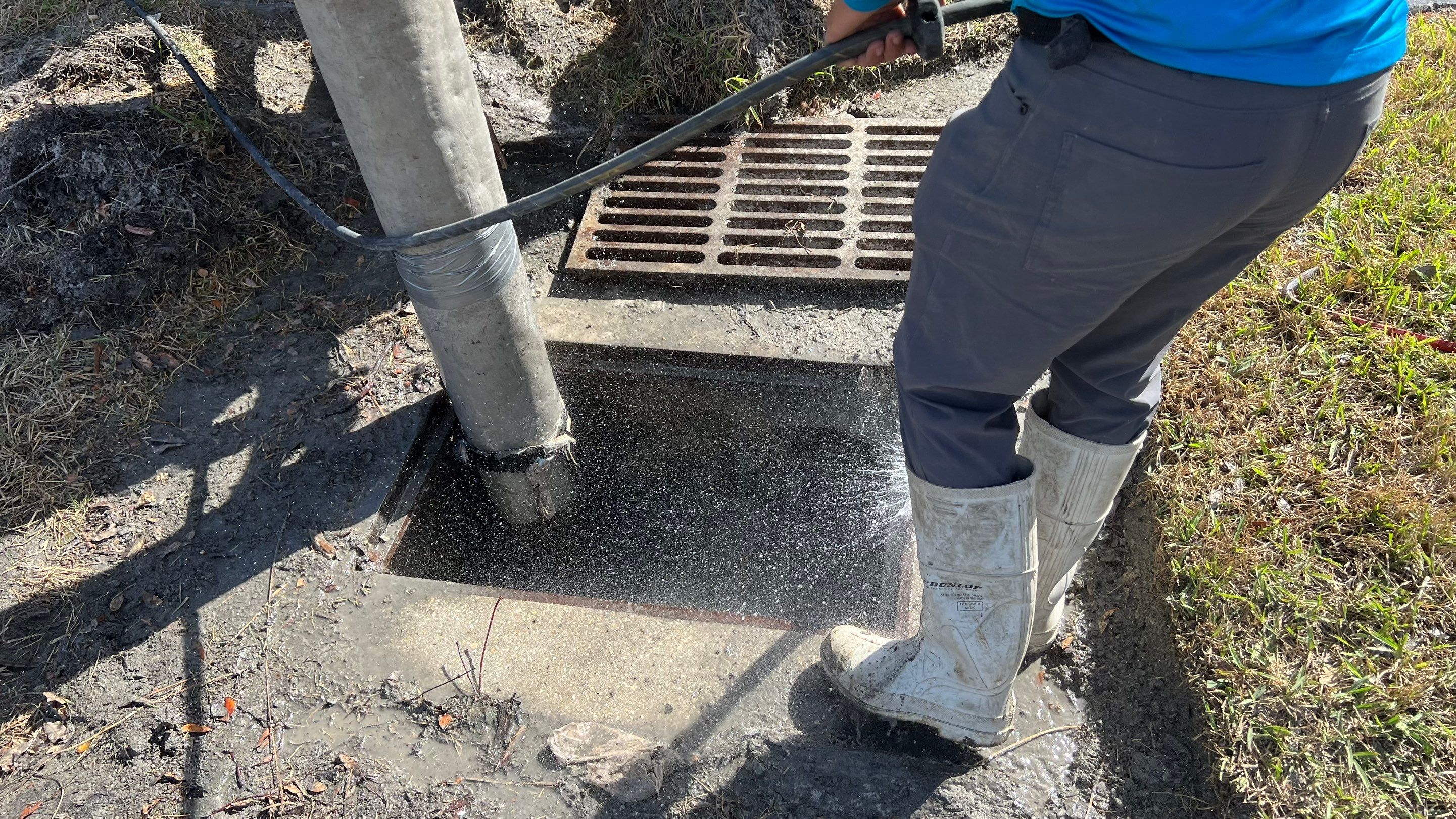 Condo Storm Water System Cleaning and Maintenance From Hurricane Ian by APS Power & Water
