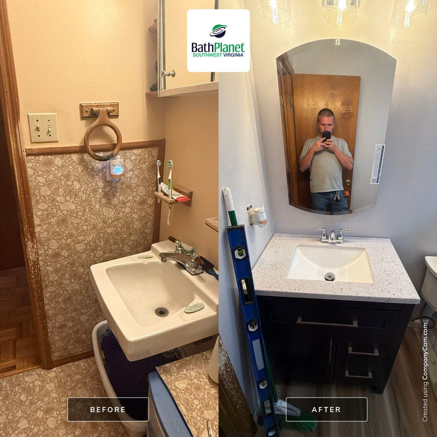 Tub to Shower Remodel by BathPlanet SW Virginia