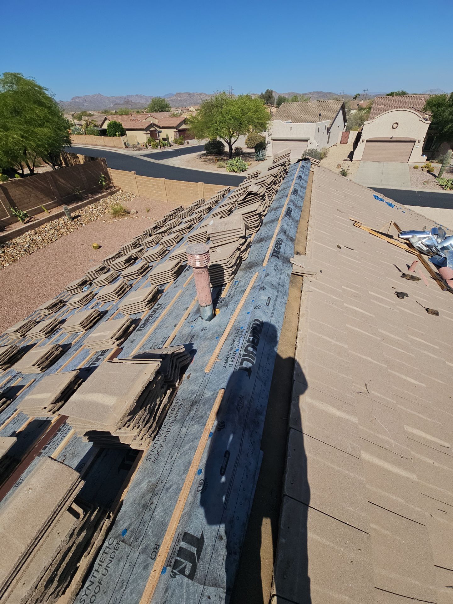 Concrete Tile Refelt by Weather-Tite Exteriors LLC