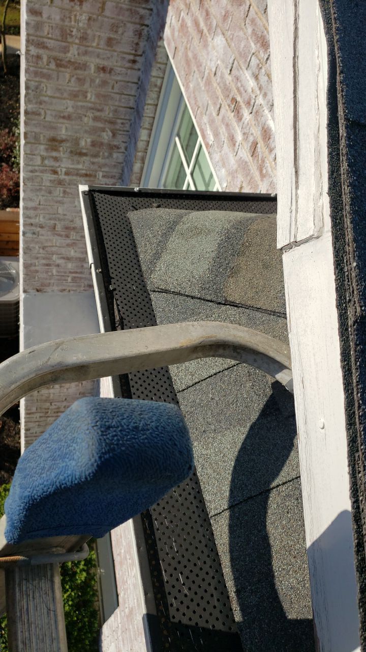 Gutter Cleaning using water by G&H Home Tech Pros LLC