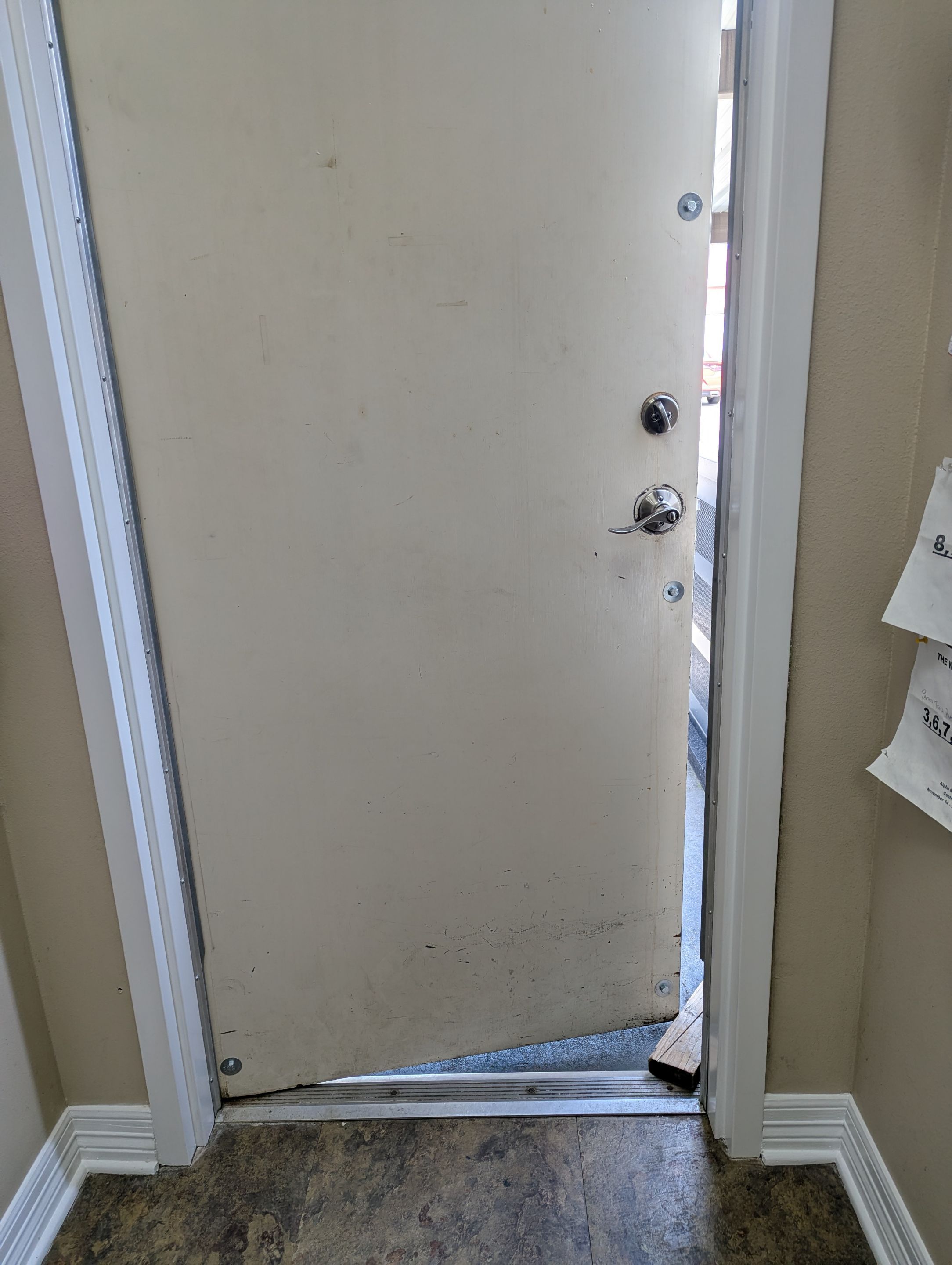 Commercial Interior Painting at KYKX 105.7 in Longview, TX by Quality Coats Painting
