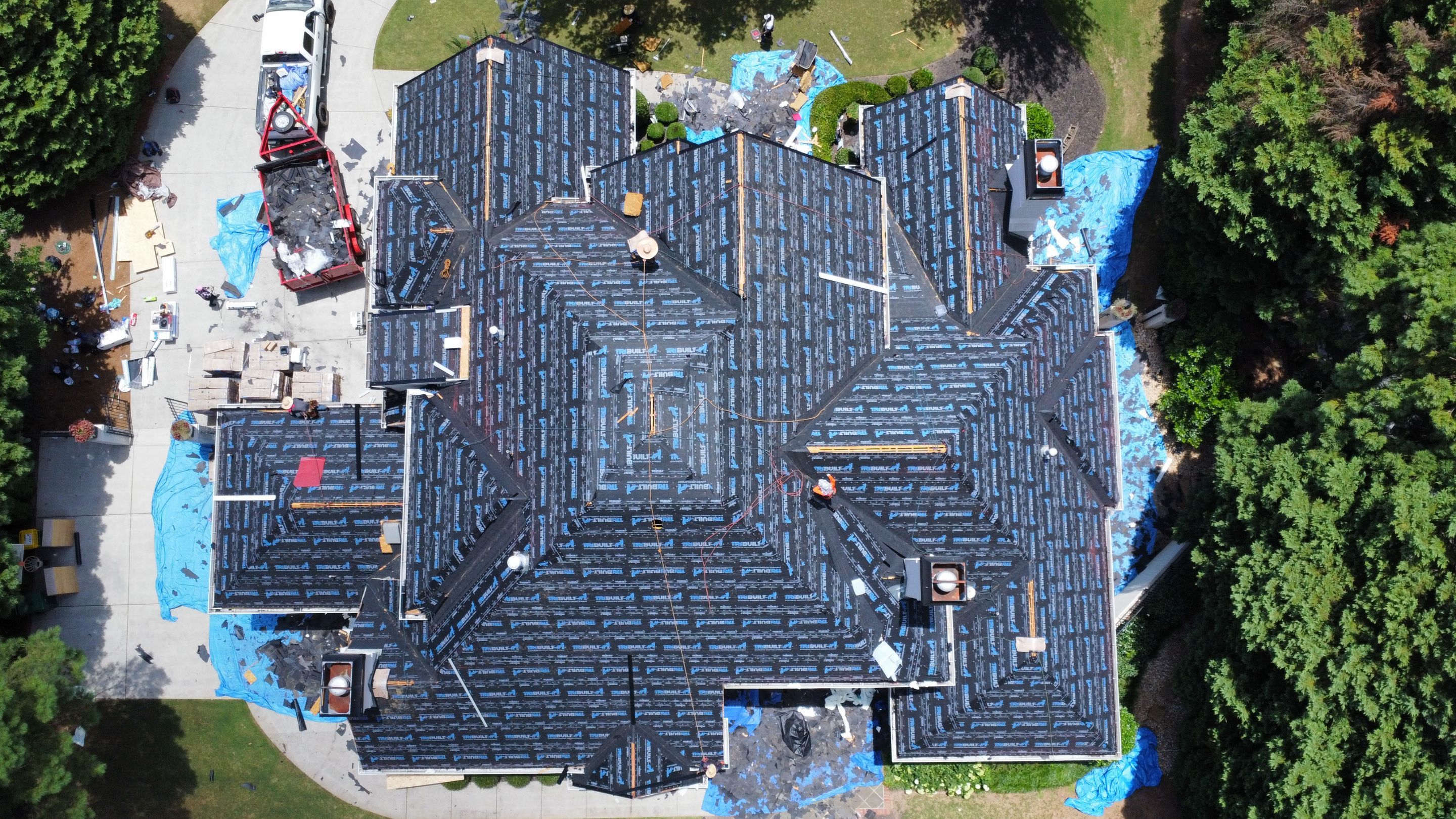 Alpharetta, GA Roof Replacement, CertainTeed Landmark Pro Moire Black by Reset Roofing
