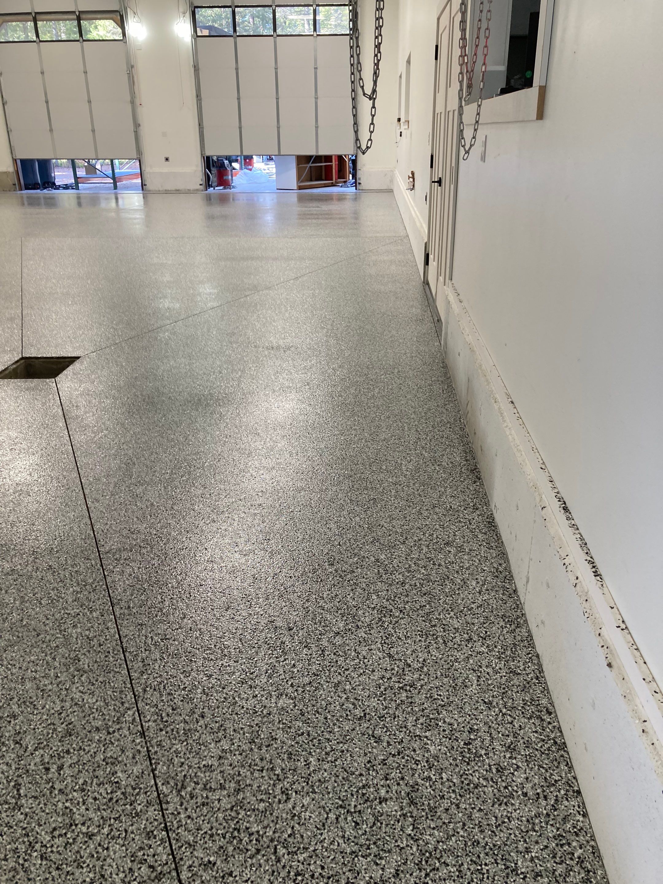 Garage Transformation using Domino and the Penntek Evolution System by Croc Coatings, LLC