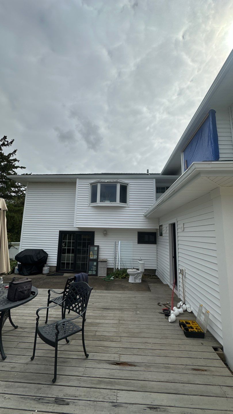 Full House Installation by Above All Gutters 