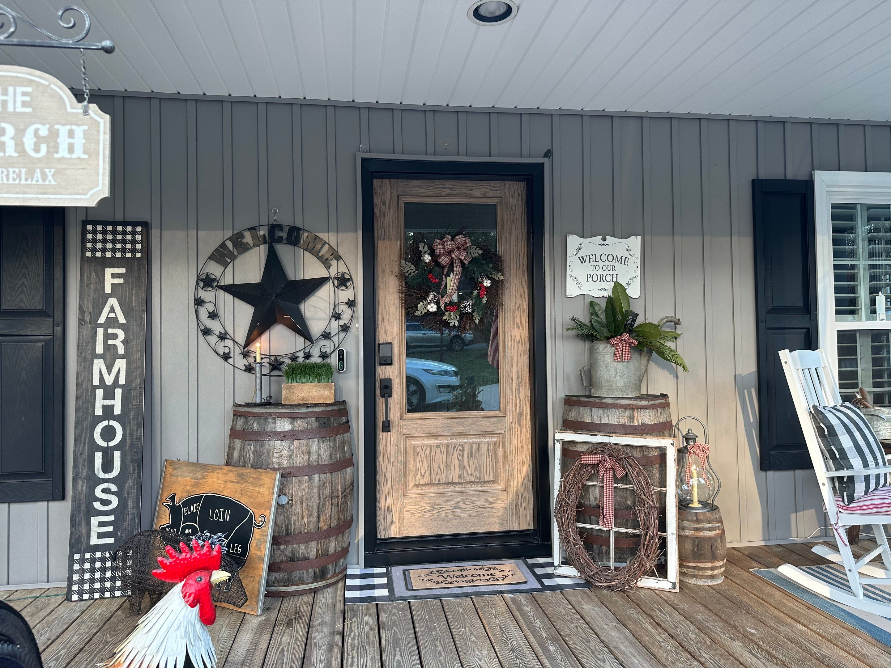 Nashville Window and Door Replacement Featuring Rain Glass Entry Door by The Remodeling Company