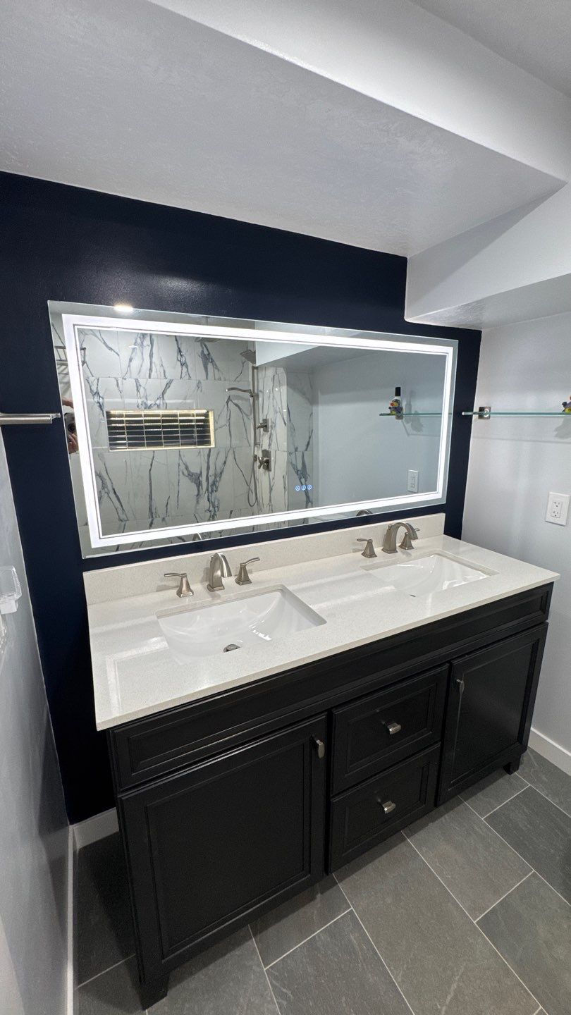 Bathroom & Kitchen Project in Salt Lake City by Rudd Builders LLC
