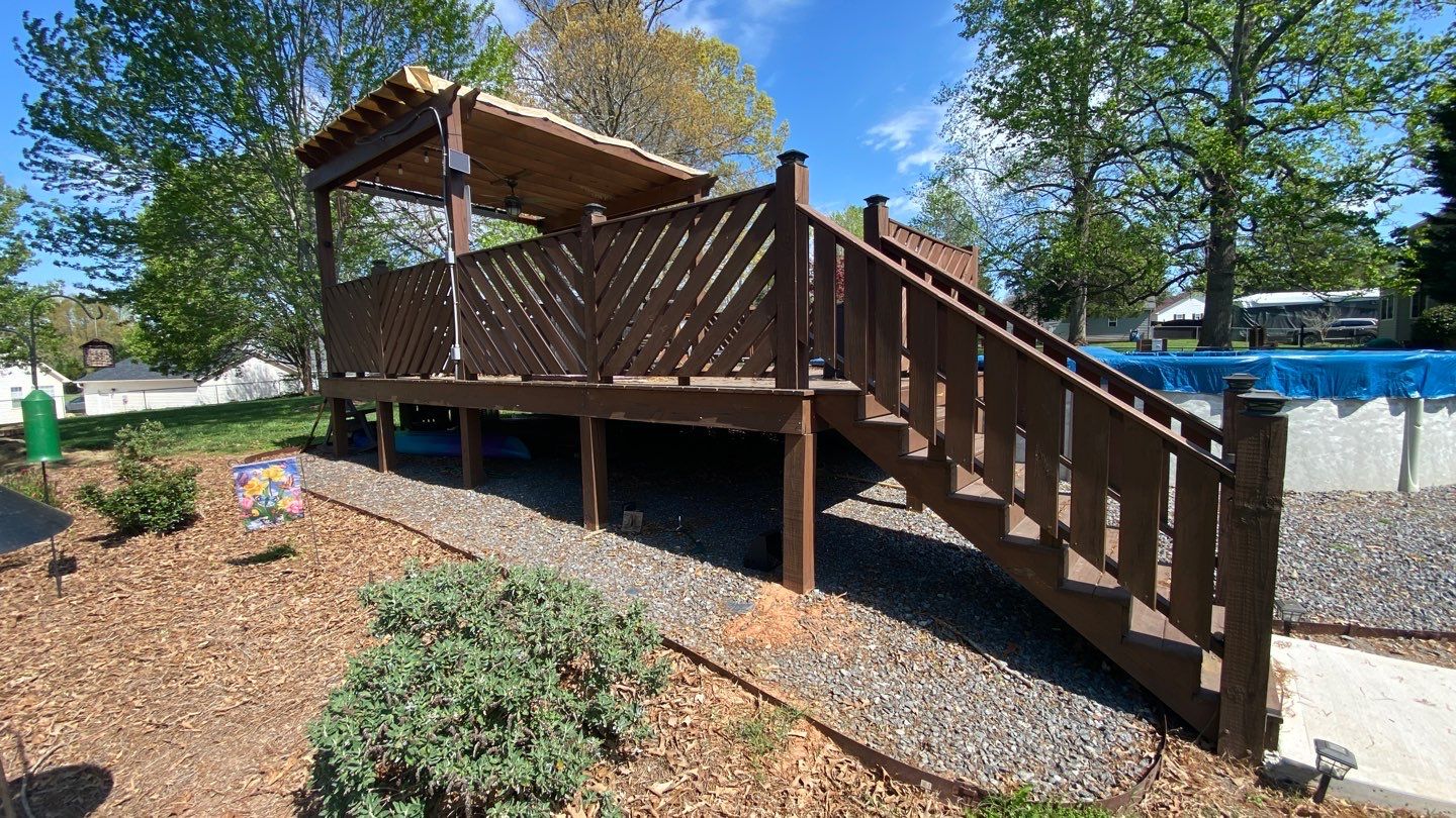 Pergola using Wood Sealant by DuraSeal