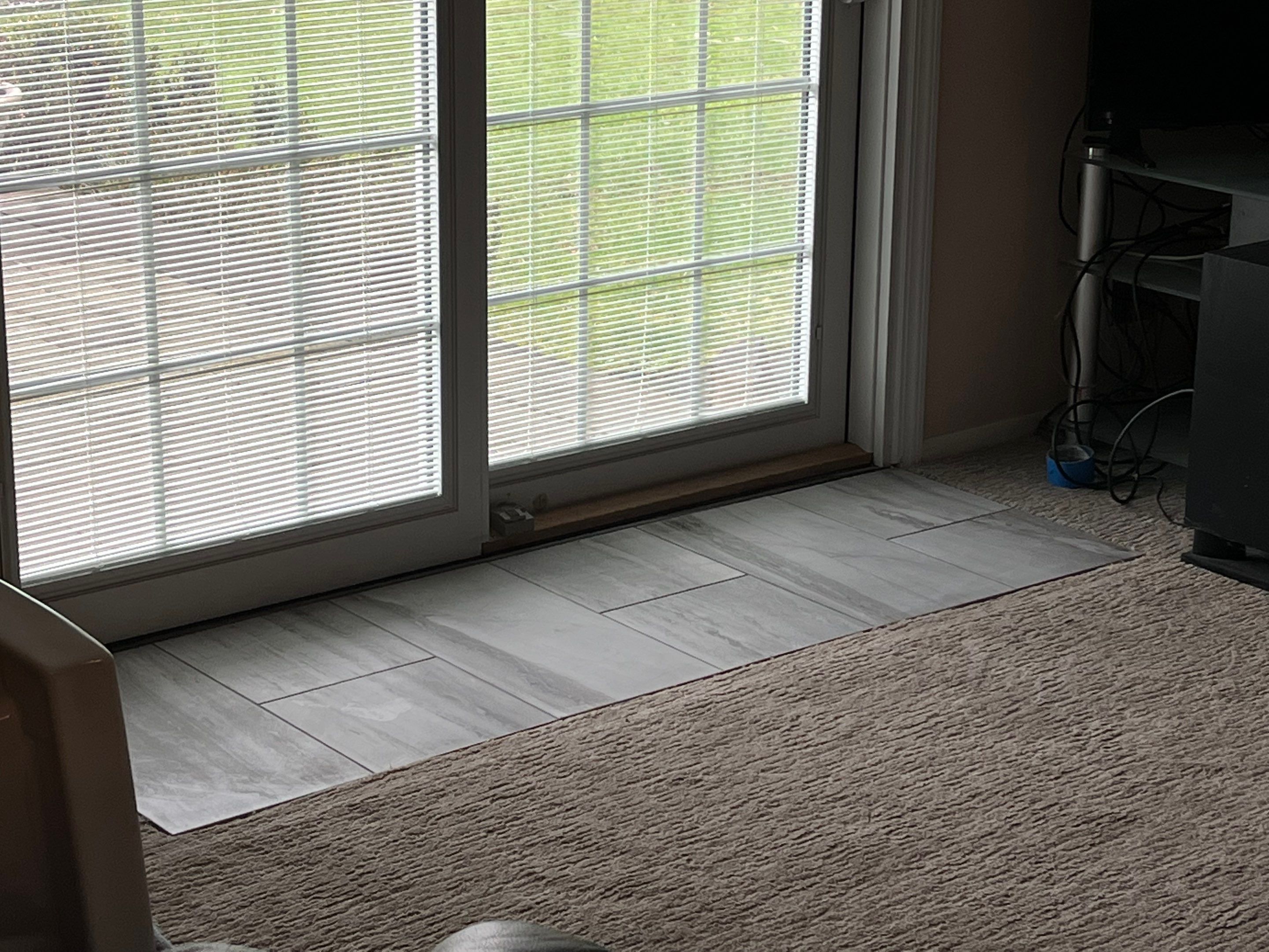 Family Room Remodel using Tile by Home Concepts Construction