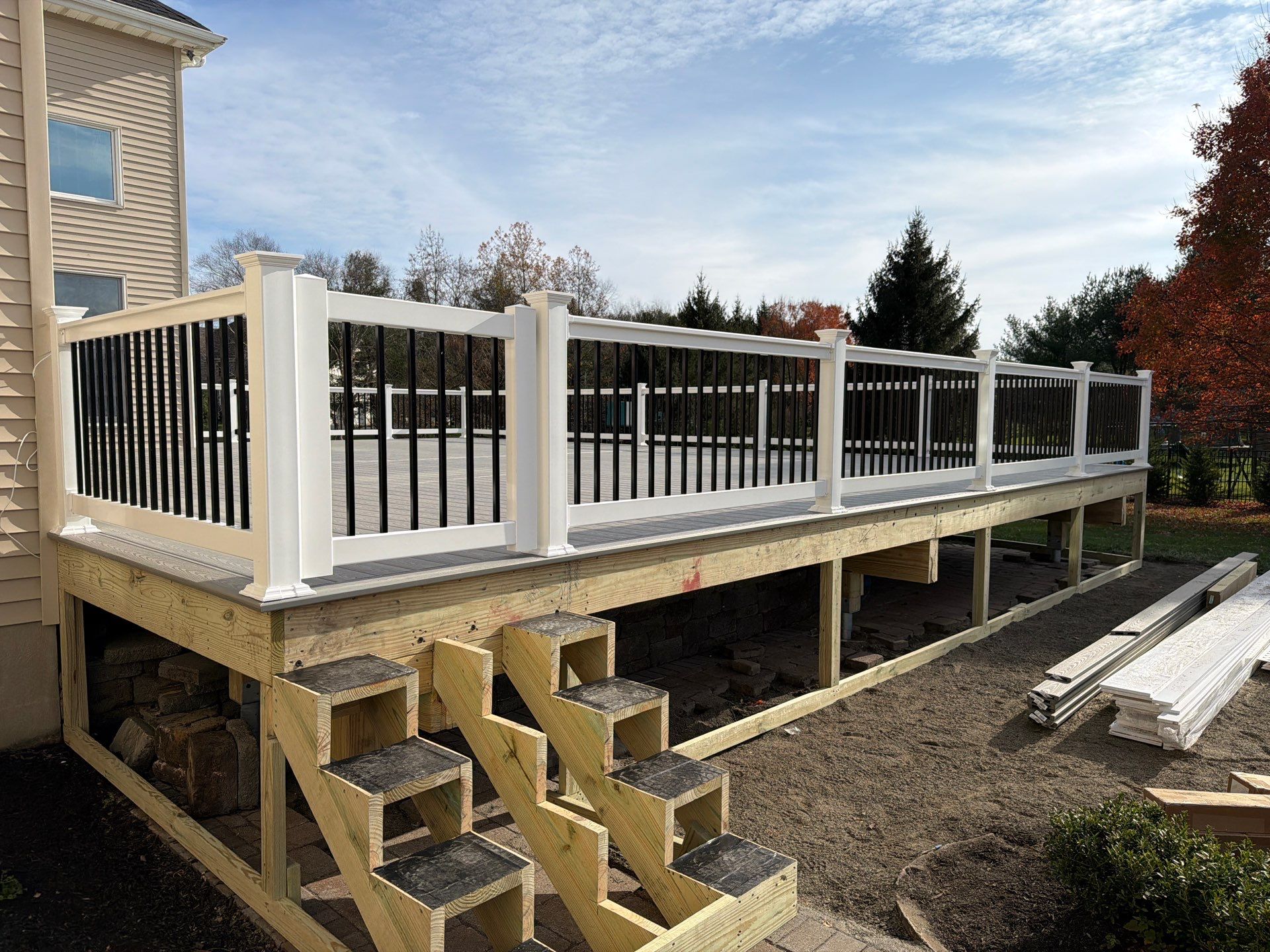 New Deck in Colts Neck, New Jersey by deck guardian