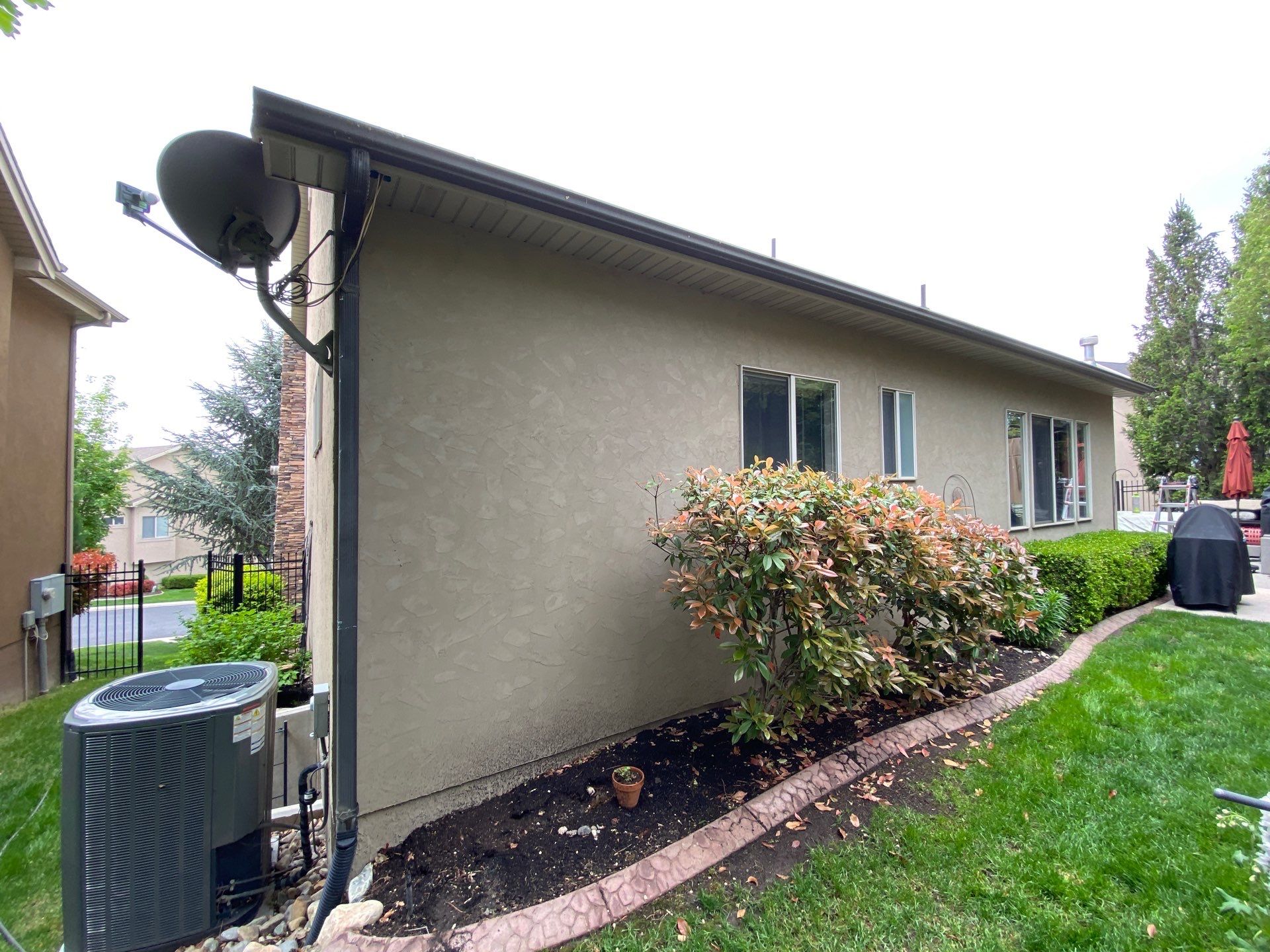 Project in Cottonwood Heights by Emerald Gotcha Gutters 