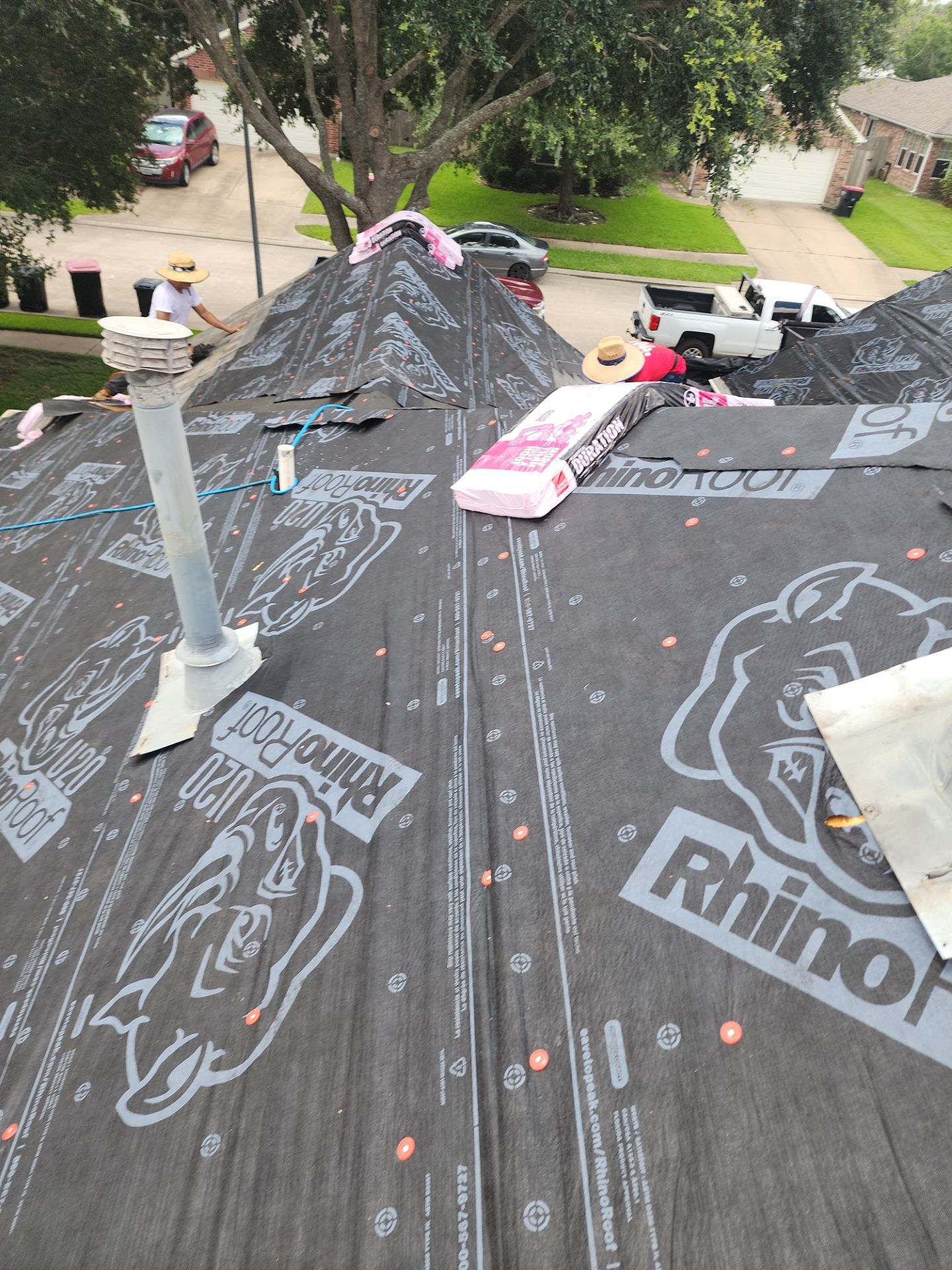 Residential Roofing Repair using Owen's Corning Duration (Lifetime) Shingles by Roof Repair Company