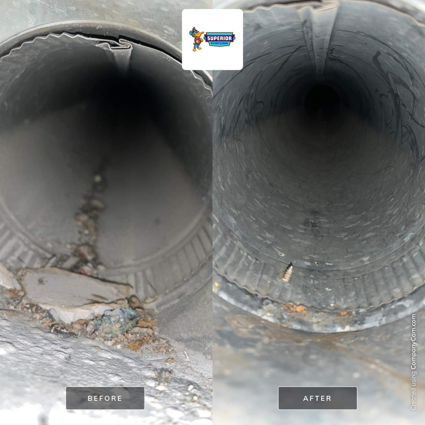 Air Duct Cleaning With a Vacuum Truck in Masury, OH by Superior Air Duct Cleaning