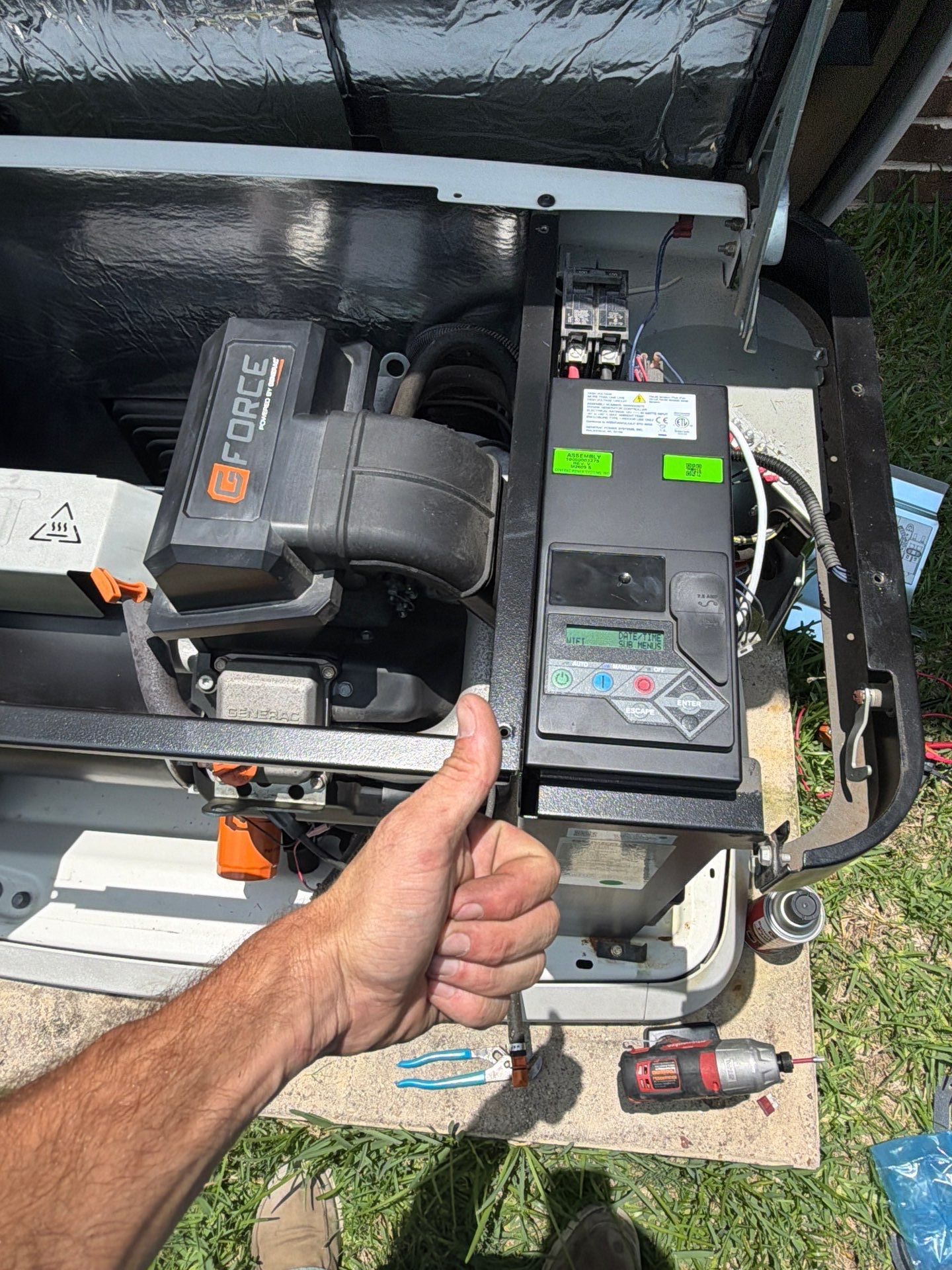 Residential Generac Standby Generator Troubleshooting and Repair in Brookshire, Texas by GenTex Elite Services