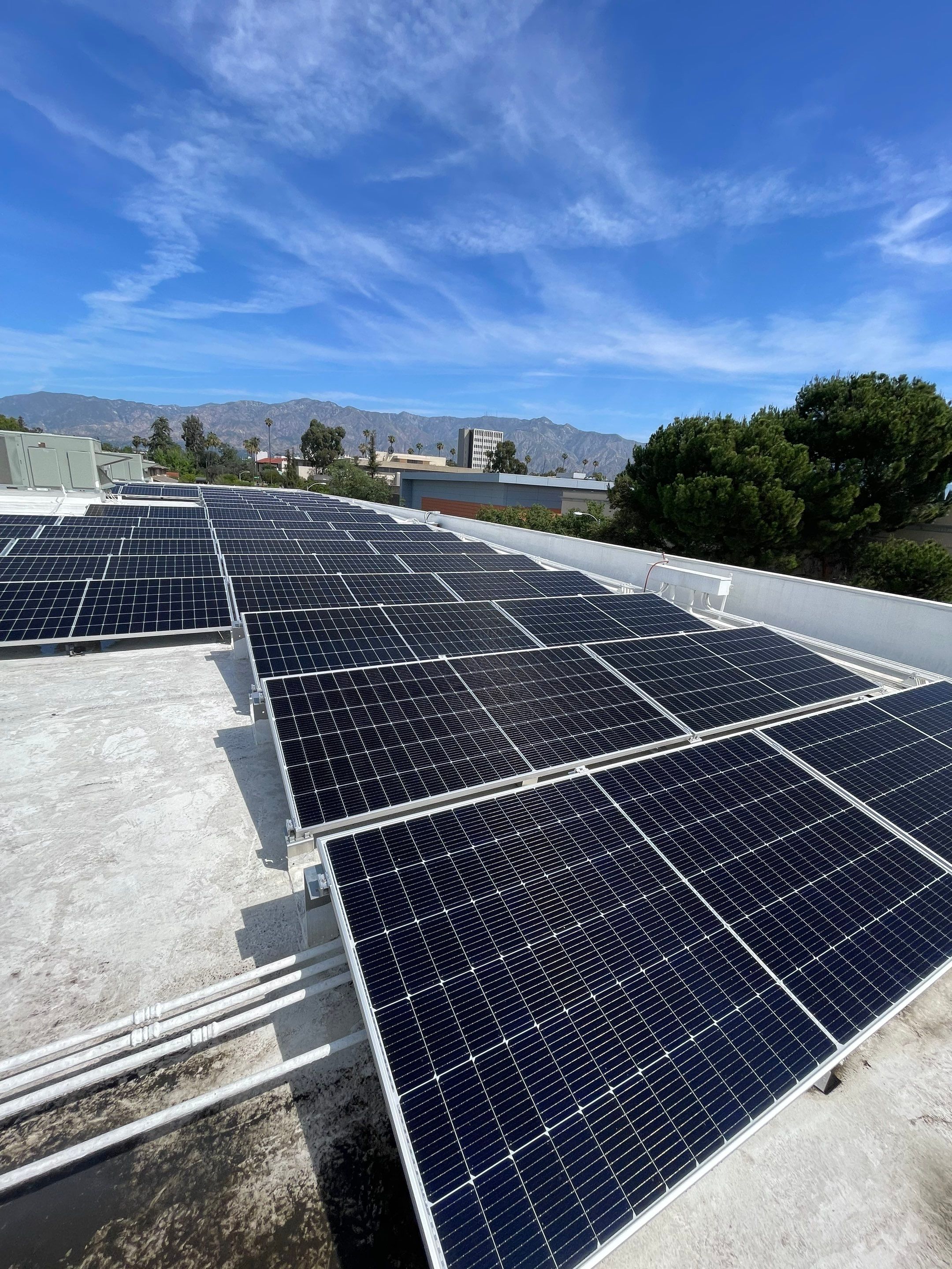 Commercial Solar Panel Cleaning by Palm Coast Solar Cleaning