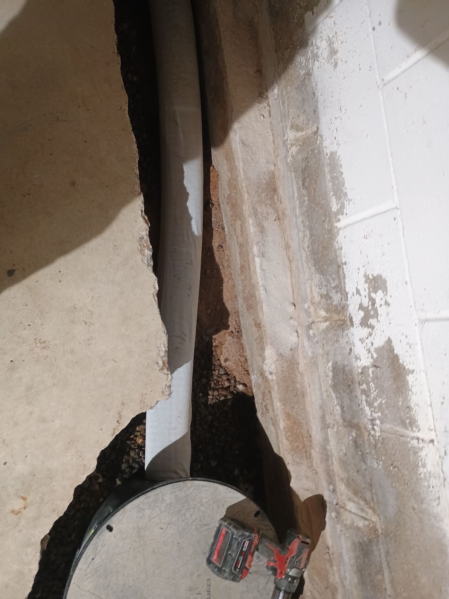 Interior Drain Tile Installation near Columbia Heights, MN by Waterproofing Northeast