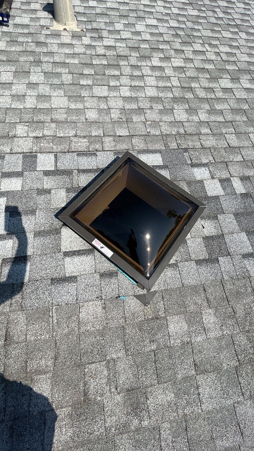 Residential Roofing Repair using Galvanized Chimney Cap & Chase by Lighthouse Roofing