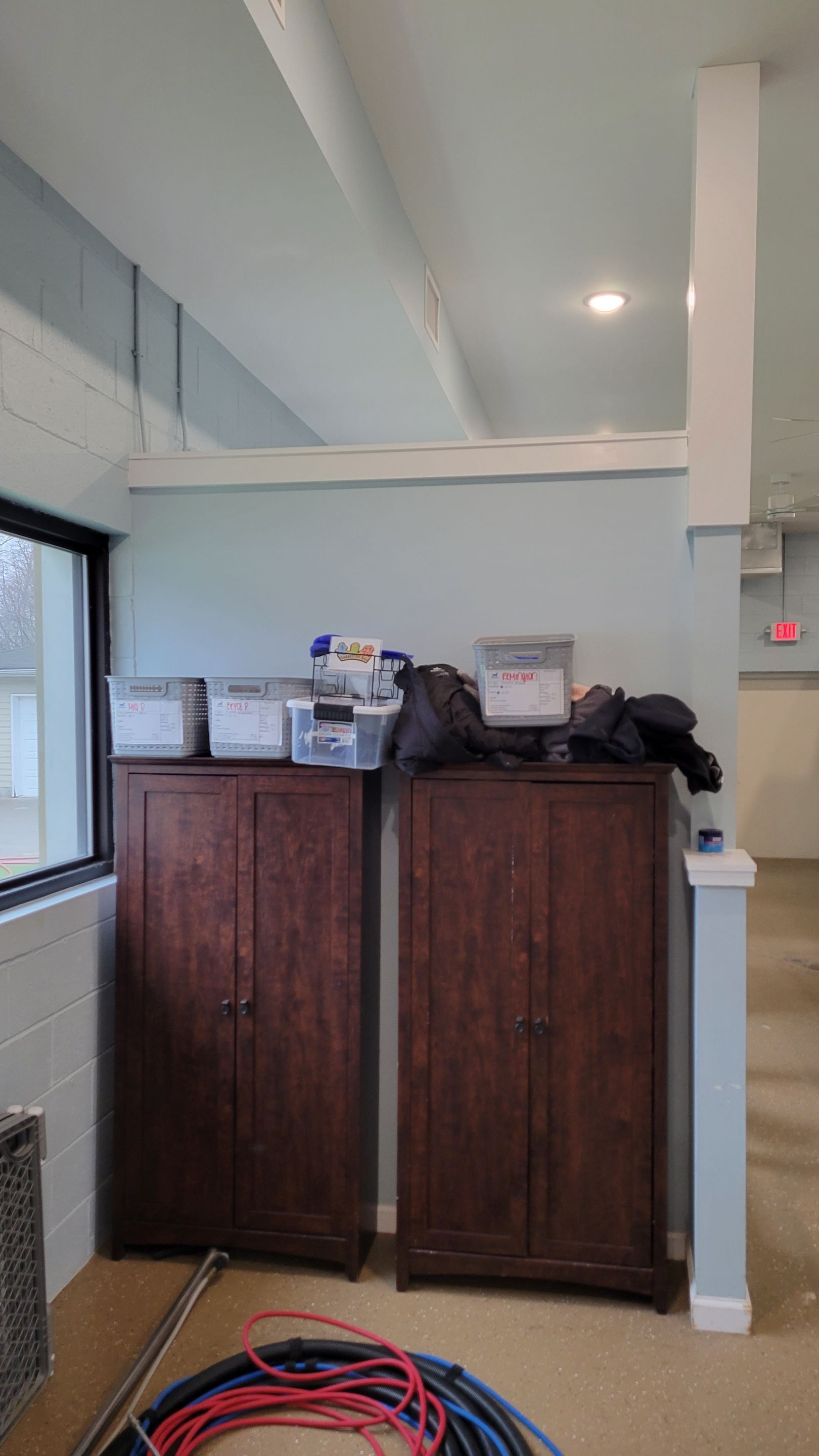 Kennel Floor Coating and Wall Painting using Penntek by Spectrum Painting, LLC