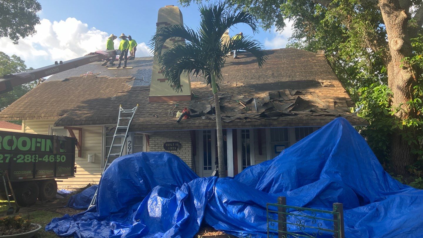 Project in St. Petersburg 33713 by Mitchell Roofing Company LLC